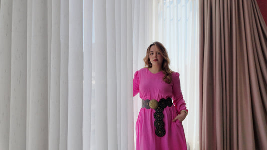 Pink Long Dress