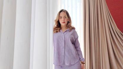 Lavander Skirt Suit