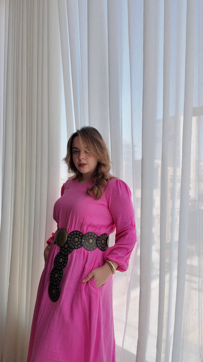 Pink Long Dress